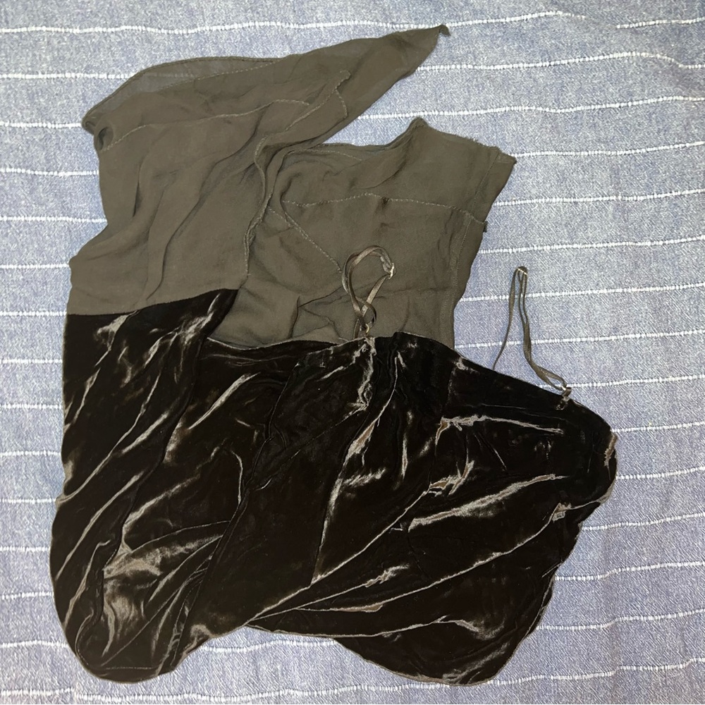 Flowy Velvet Dress